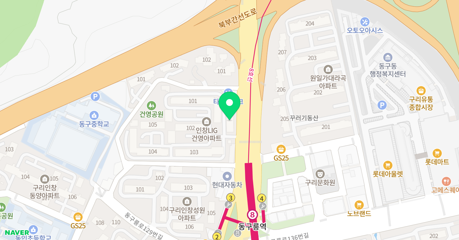 정쌤 영어교습소 위치
