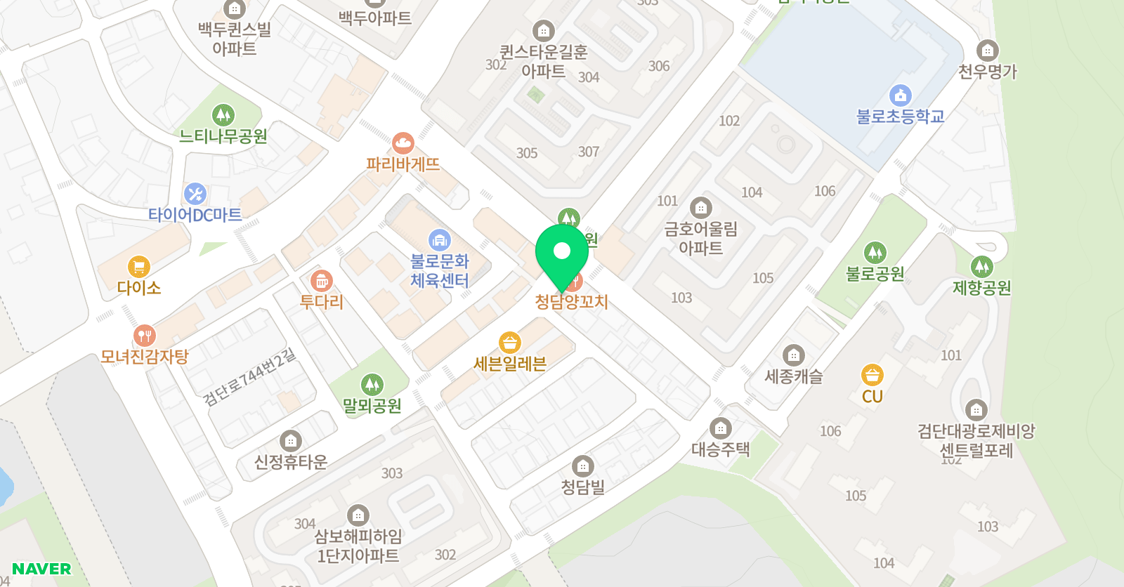올뮤직 음악학원 위치