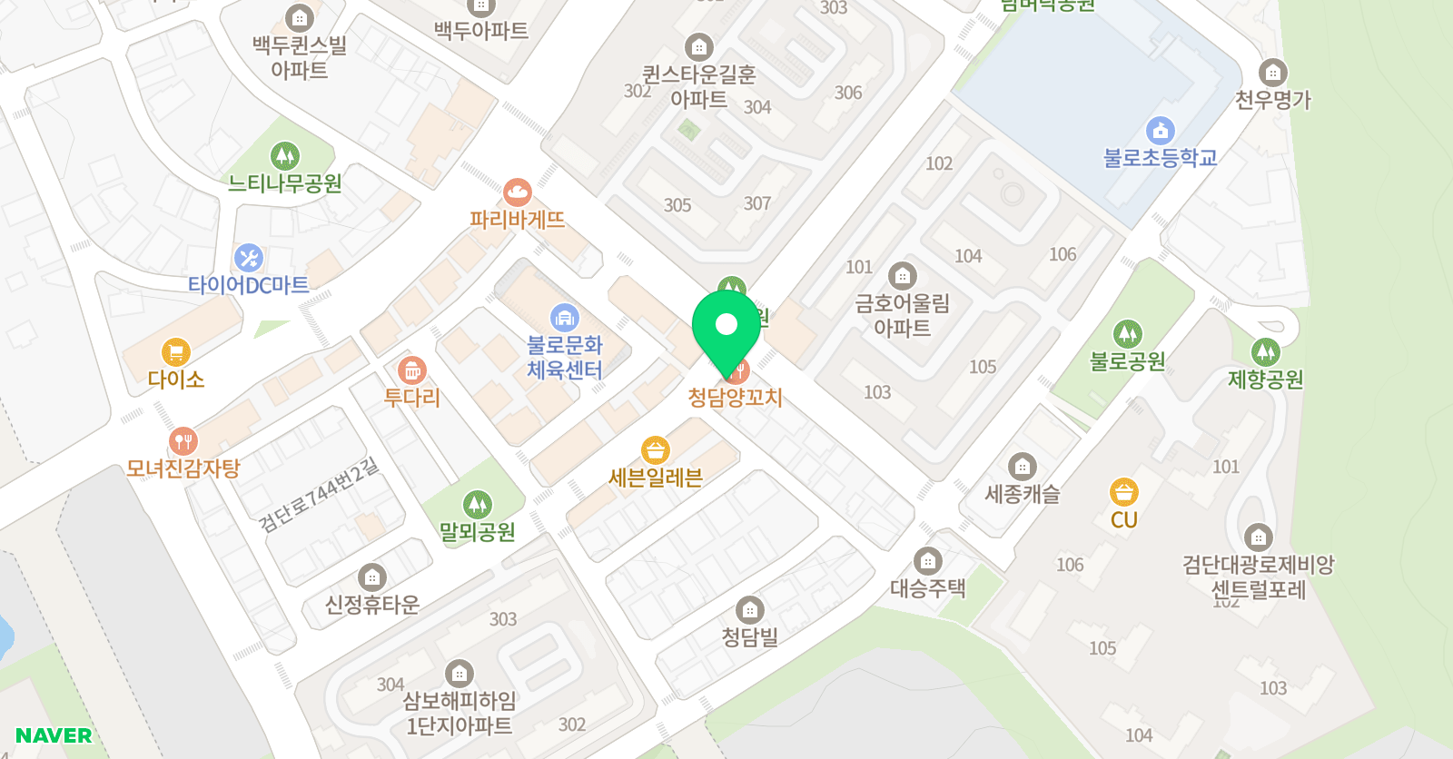 멘토 수학학원 위치