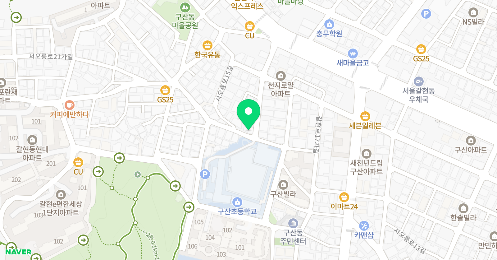 맑은소리 피아노 위치