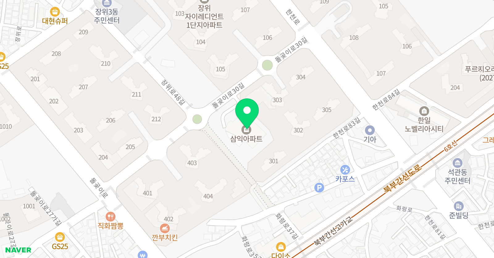 아리랑태권도 위치