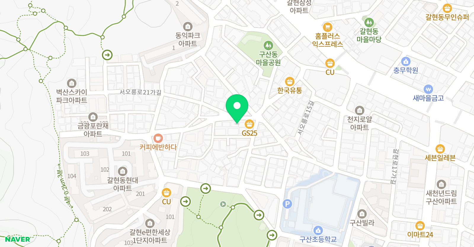 오감 미술교습소 위치