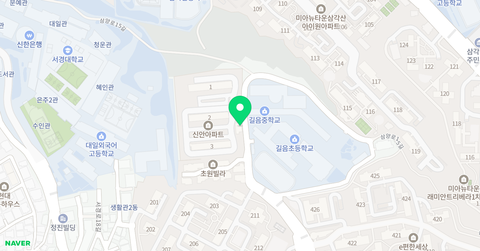 더프라임 음악교습소 위치