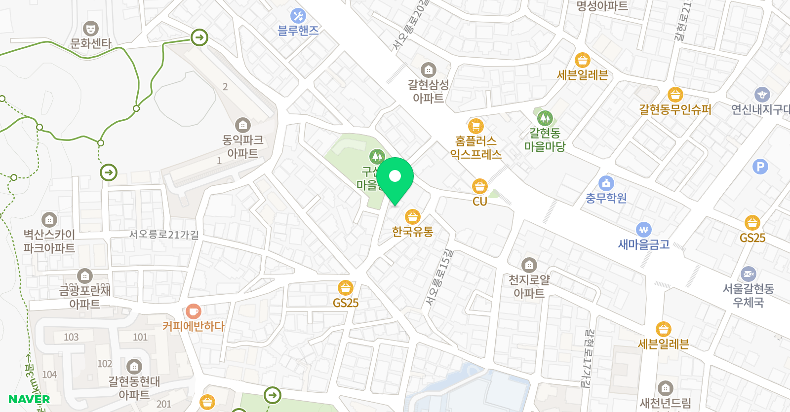구산채움 수학교습소 위치