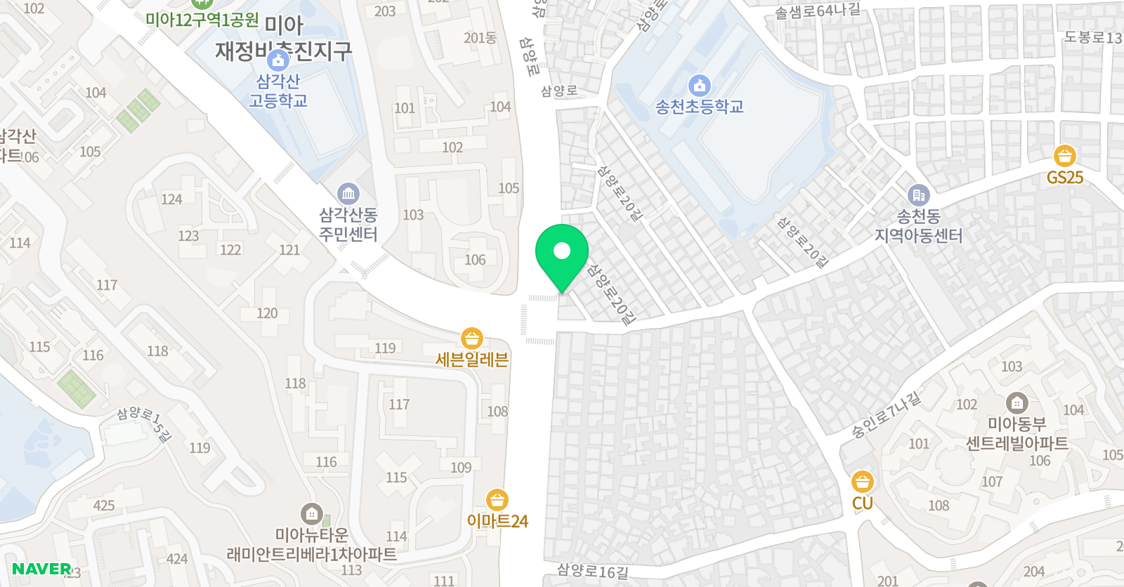 GY 수학교습소 위치
