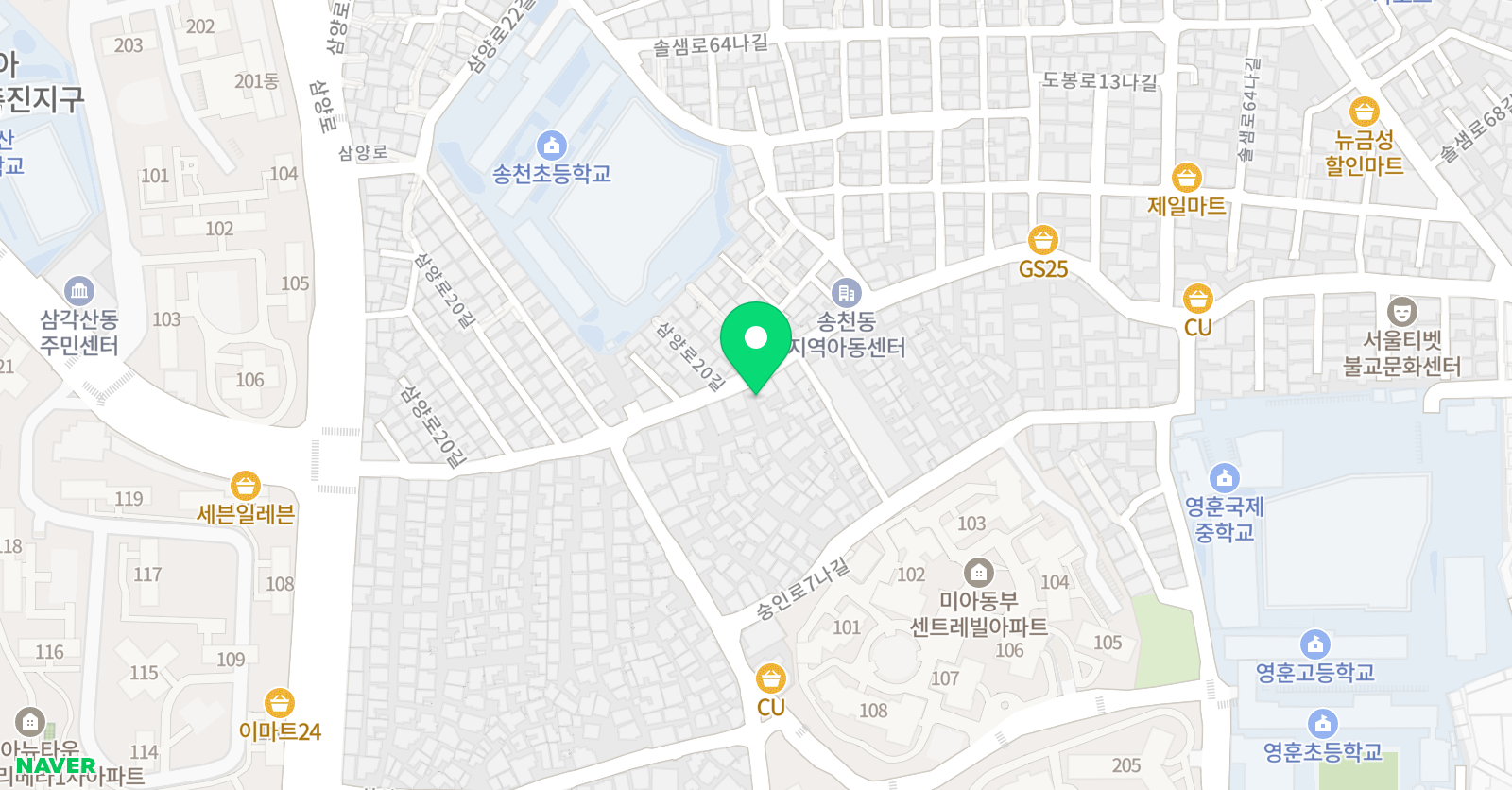 노엘 피아노교습소 위치