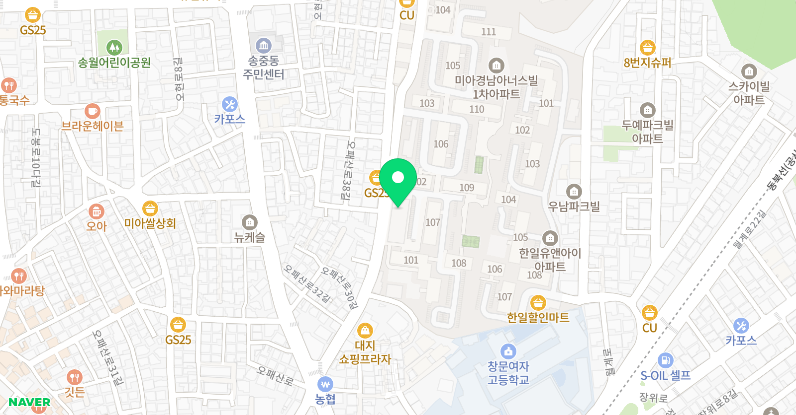 감성을그리다 위치