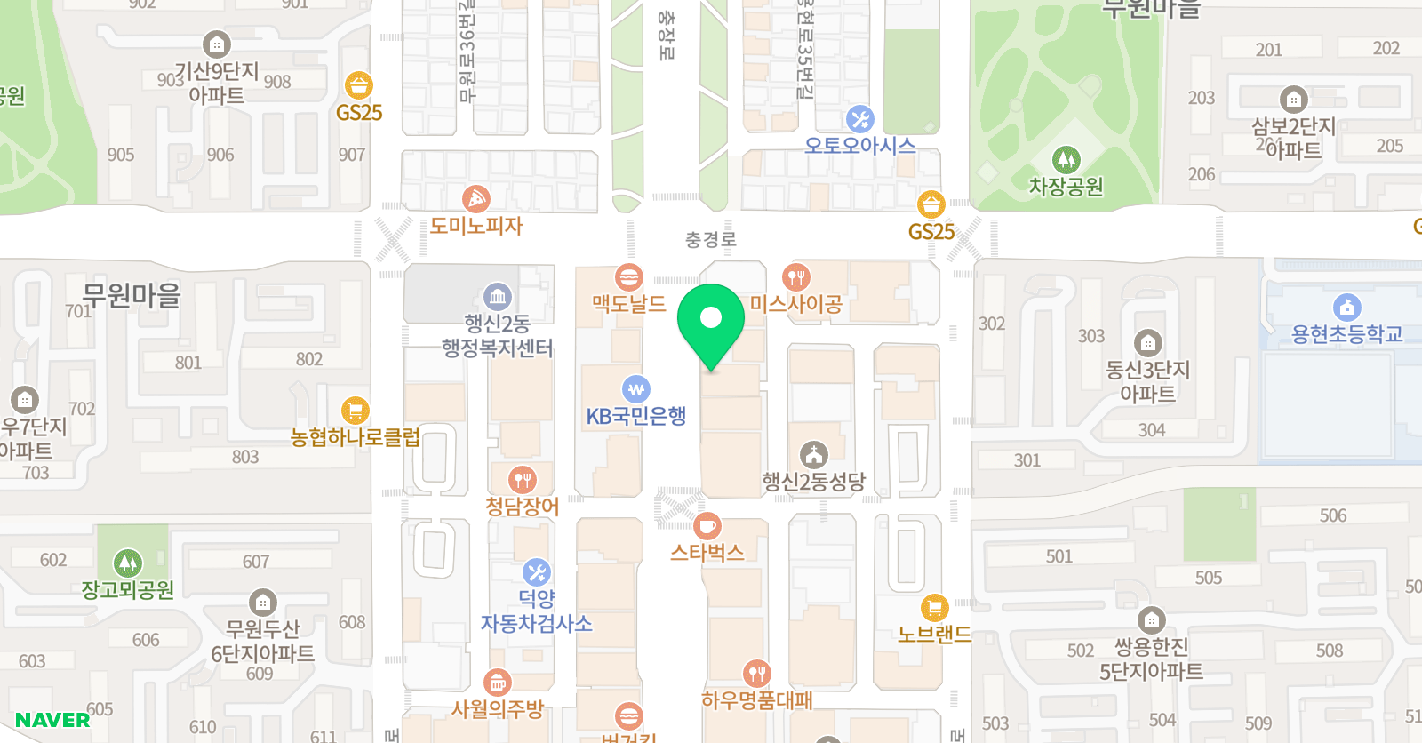 바른 수학학원 위치