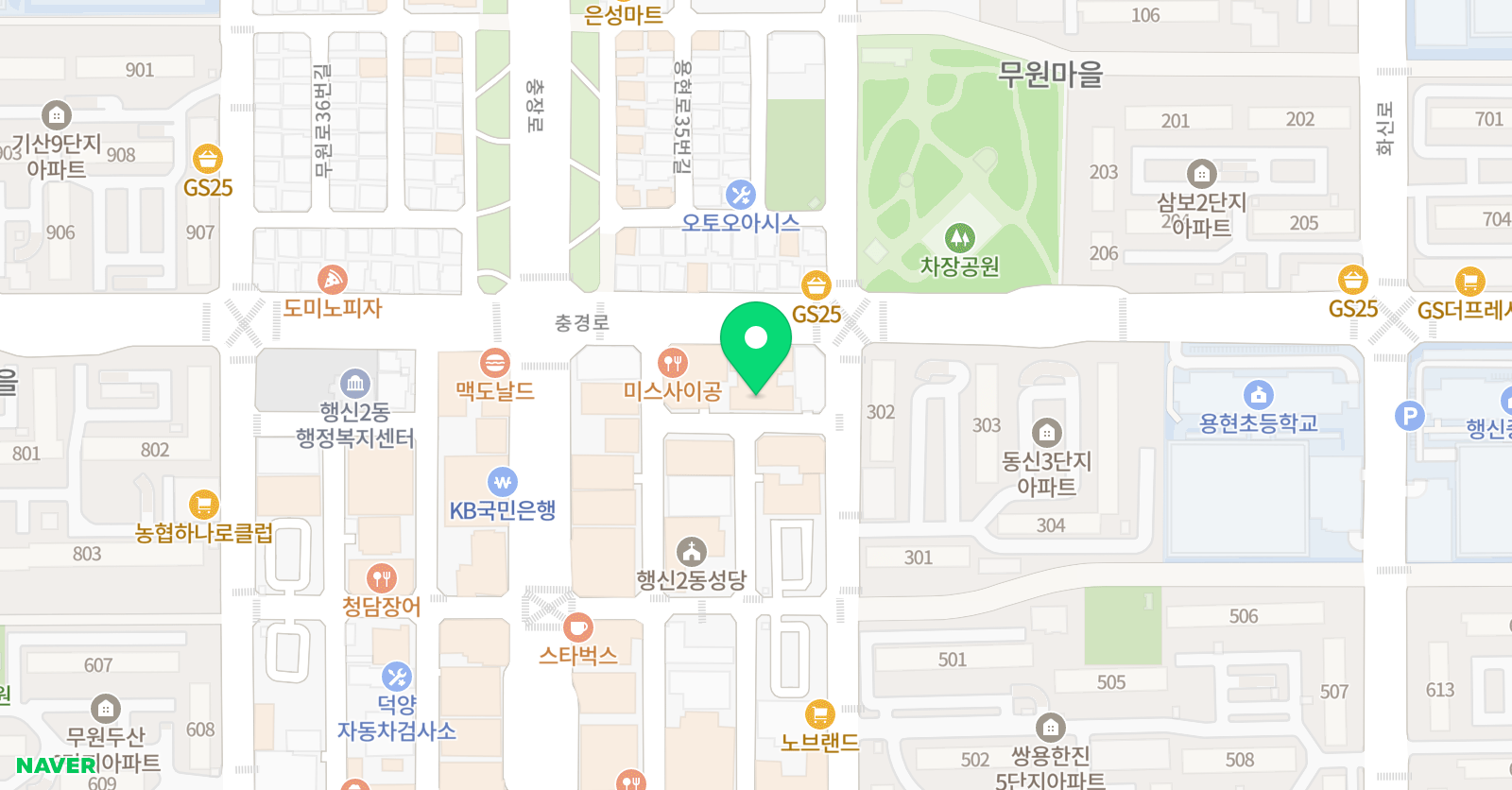 제이앤케이 학원 위치