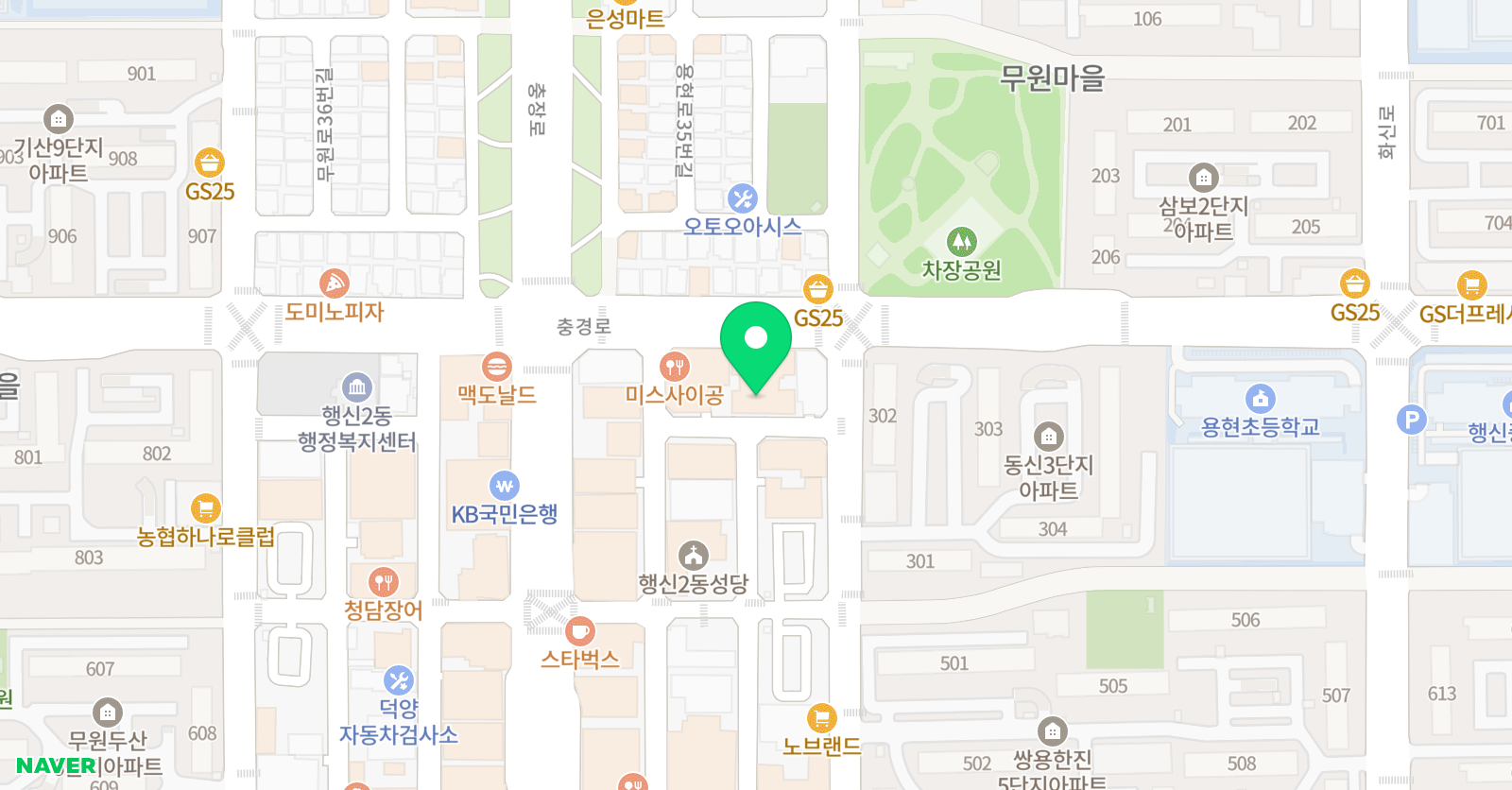주니어한국 학원 위치