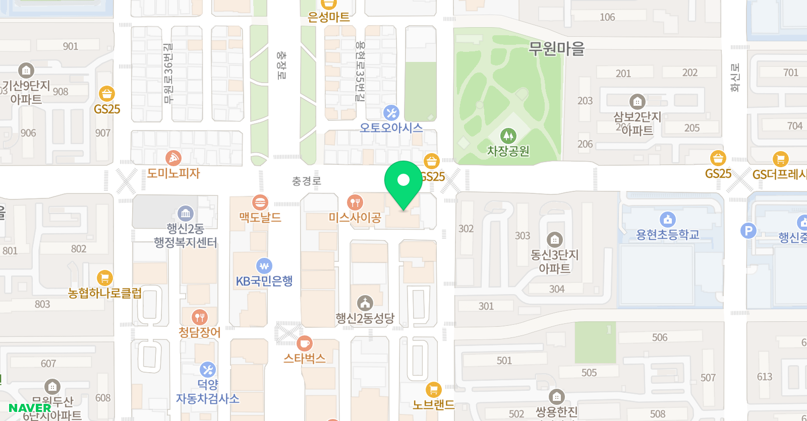 워아이니 중국어학원 위치