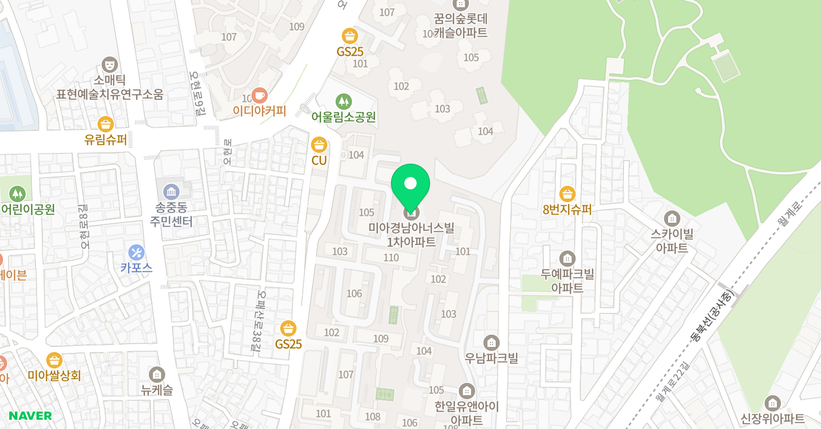 소리모아 음악교습소 위치