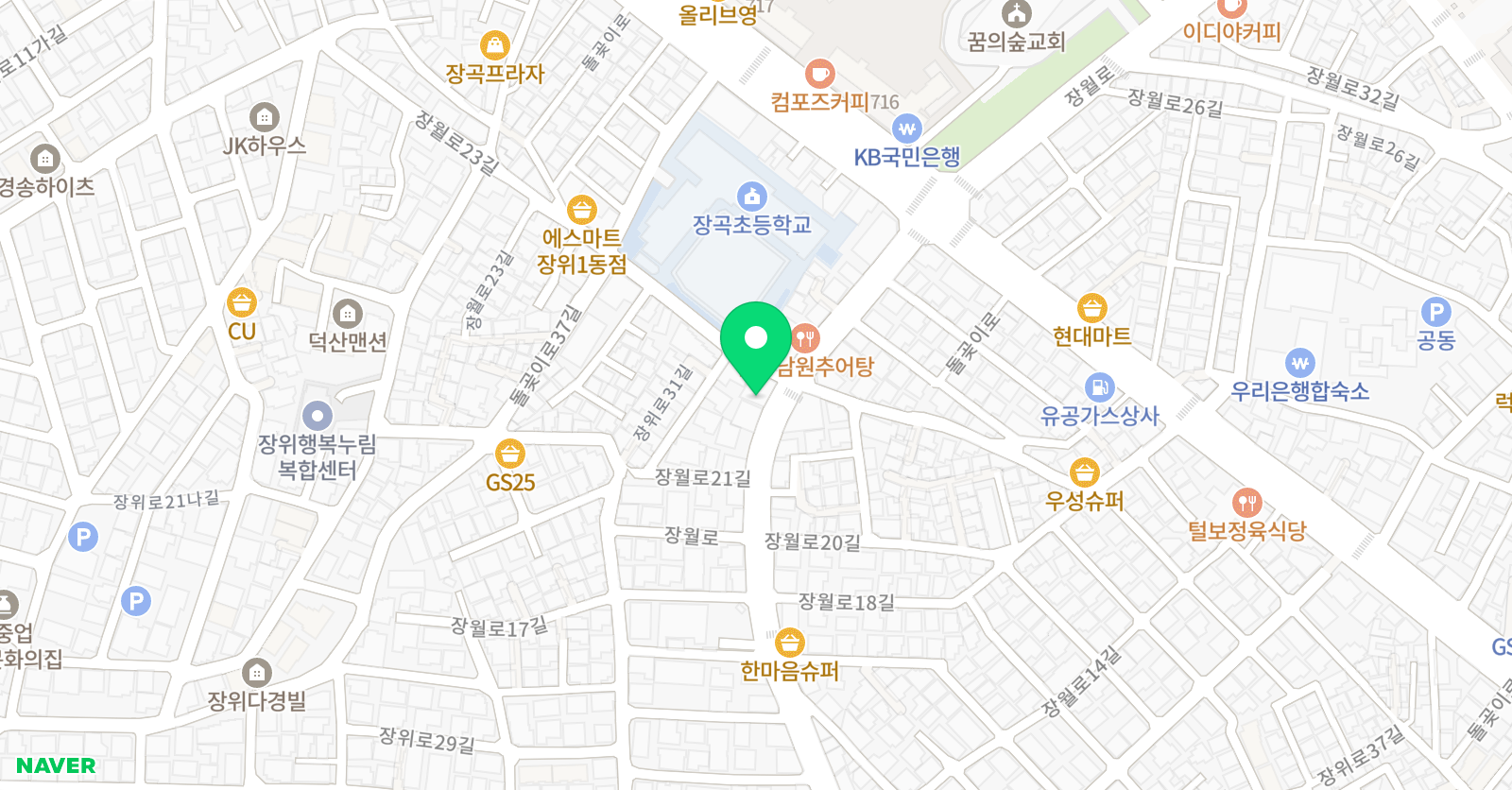 하버드학원 위치