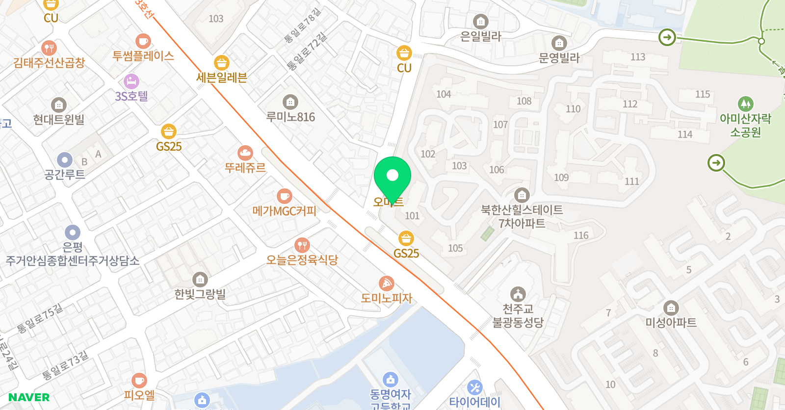 티앤씨 수학교습소 위치