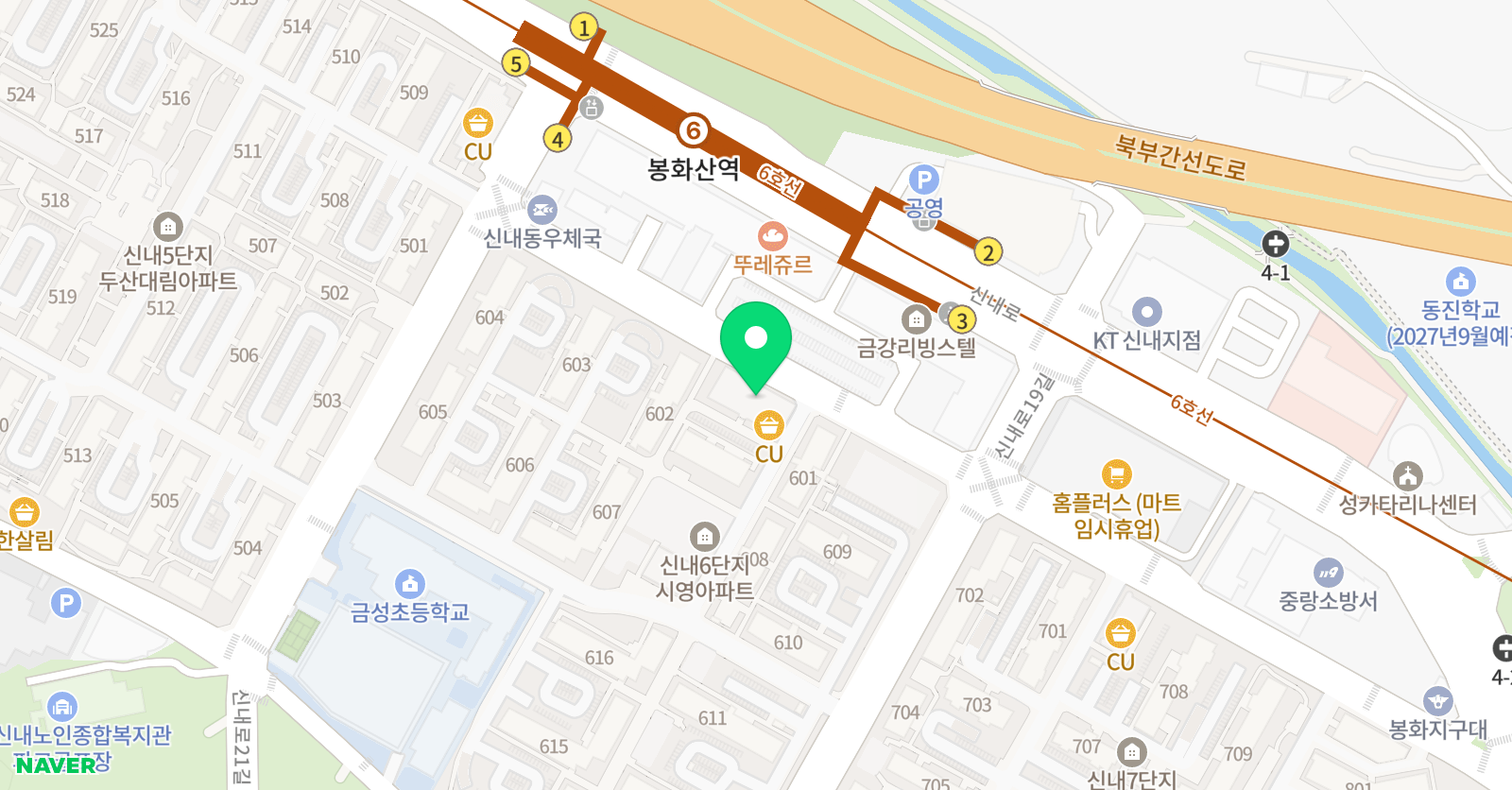 배가이룸 학원 위치