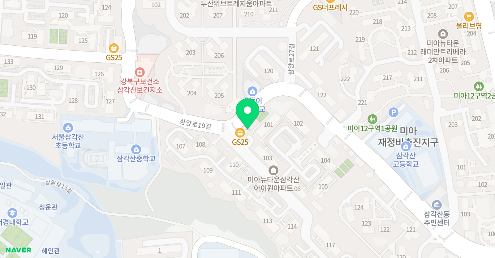반짝이는 미술창작소 위치