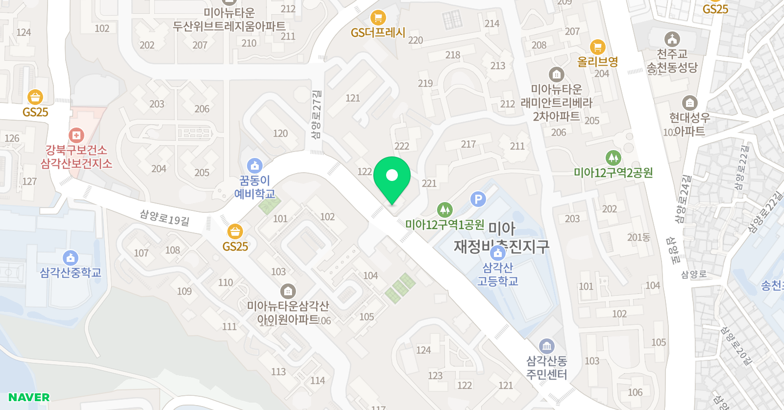 알투엘 영어학원 위치
