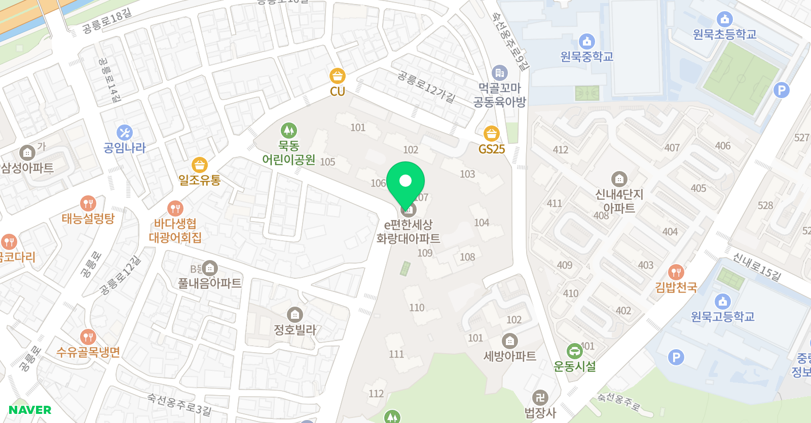 열공 수학 위치