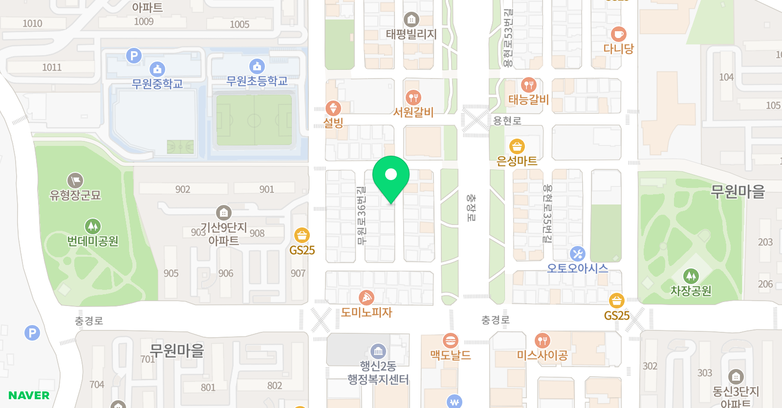 예지 뮤직학원 위치