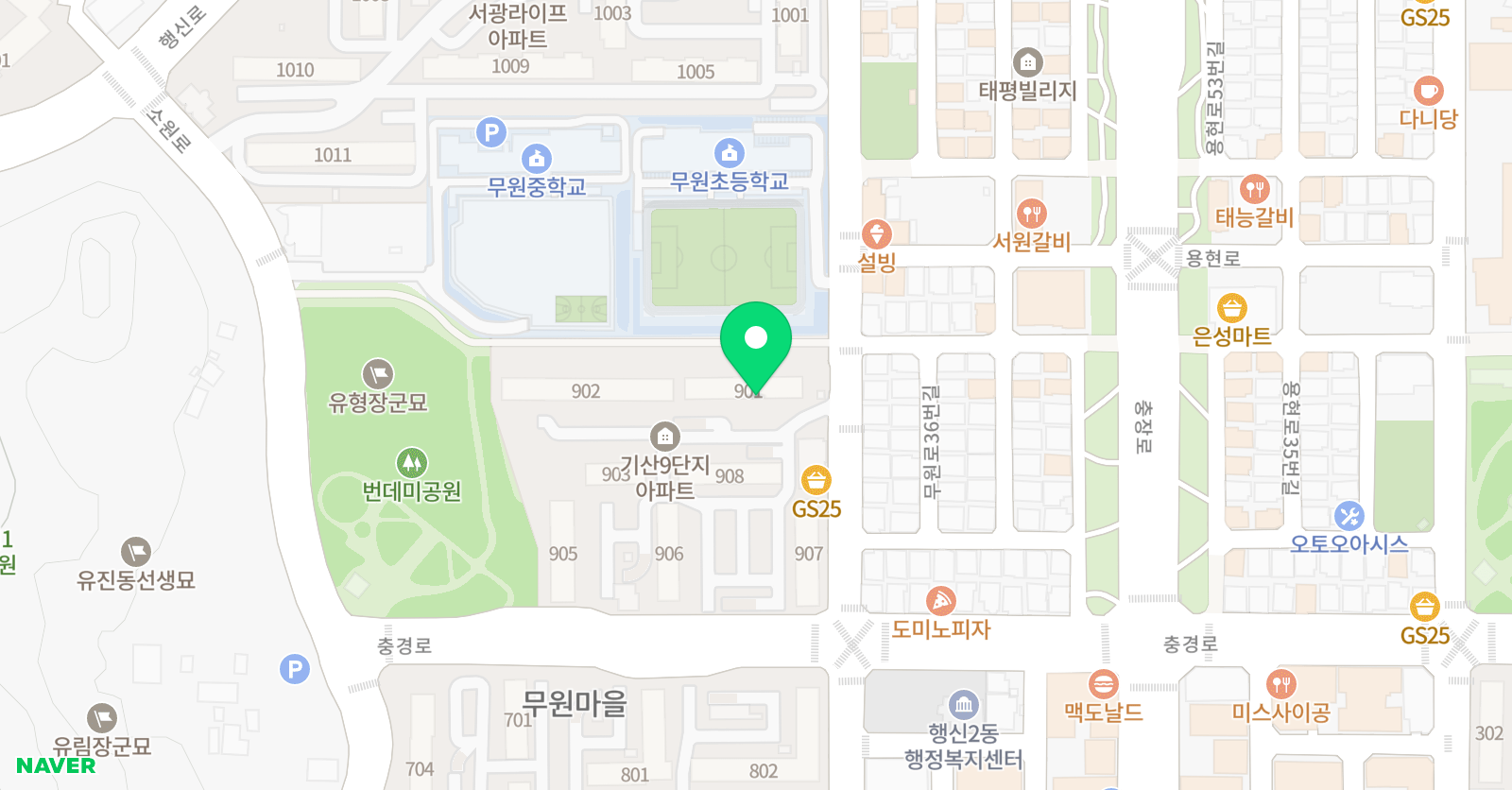 민쌤 공부방 위치
