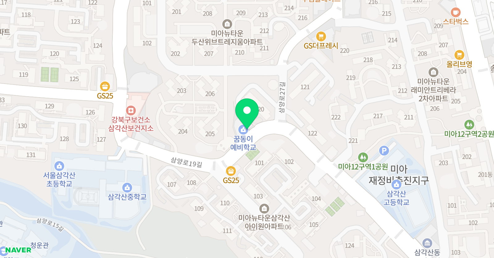 쌤 수학 위치