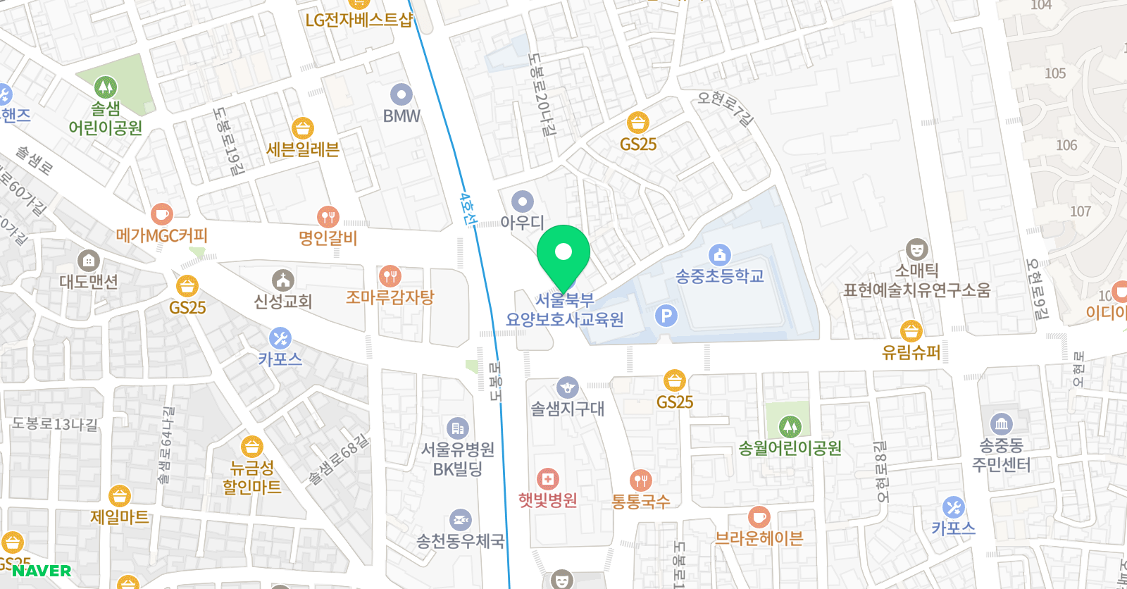 기글 잉글리쉬 영어교습소 위치