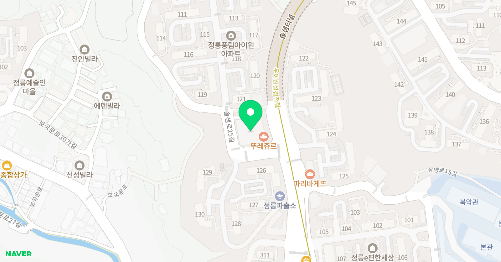 경희대라이온 태권도 위치