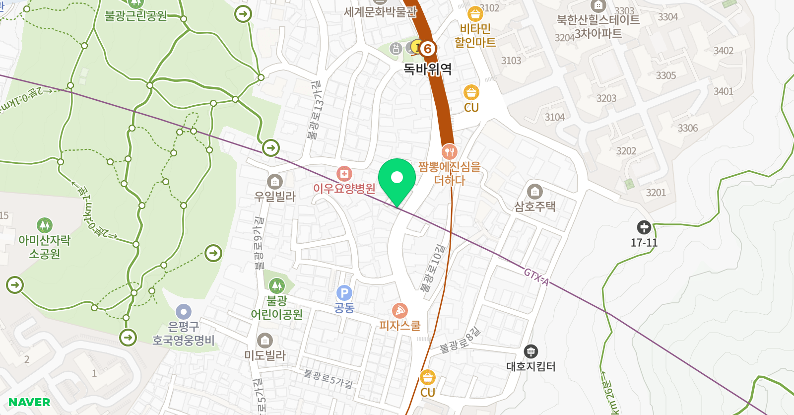 모티베이터 영수학원 2관 위치