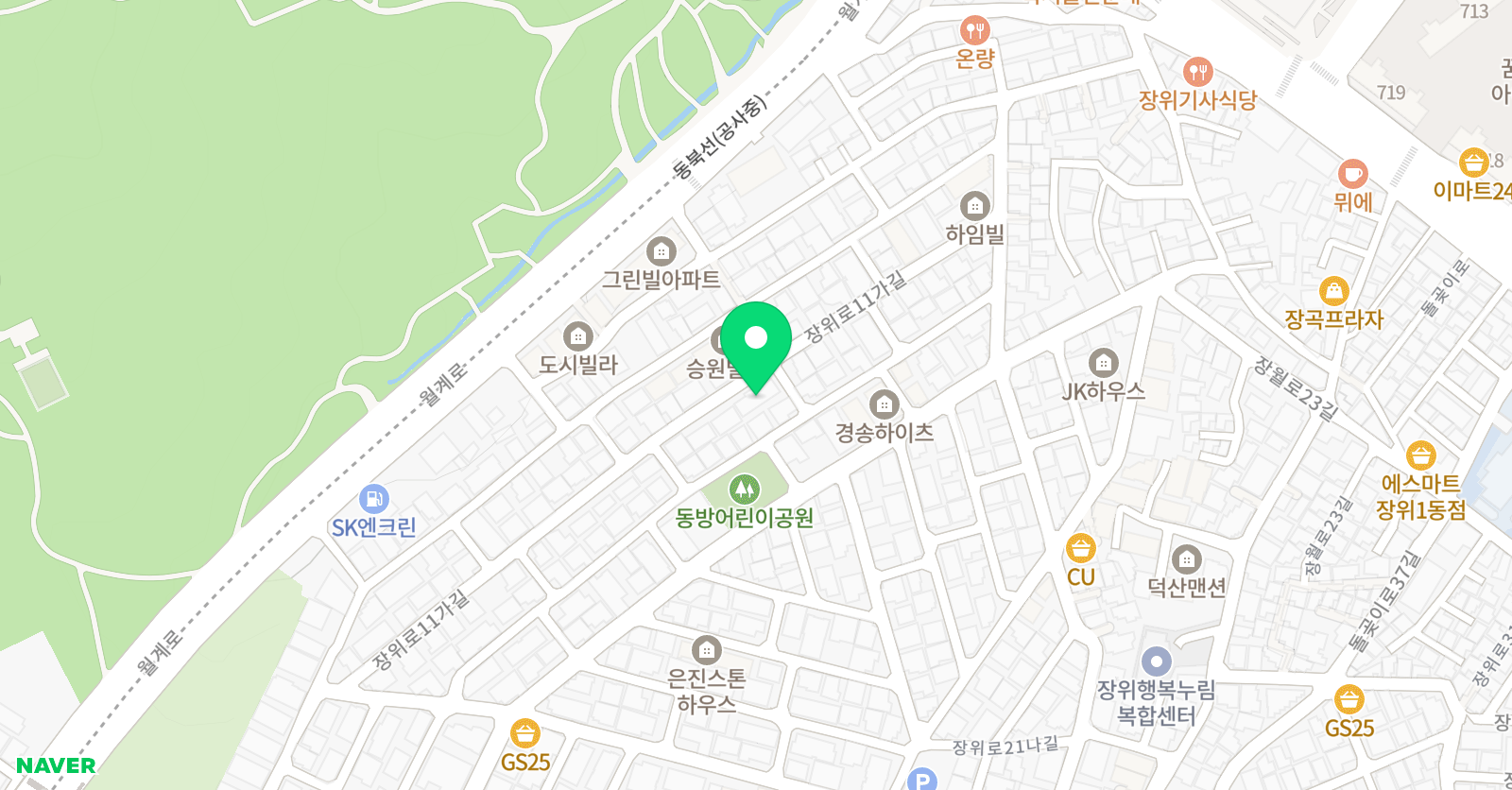 연대호쌤 위치