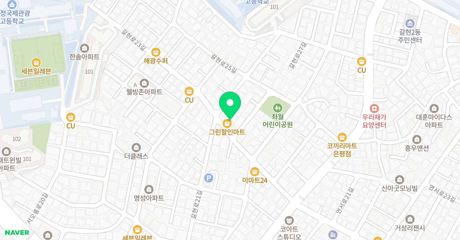 통 수학학원 위치