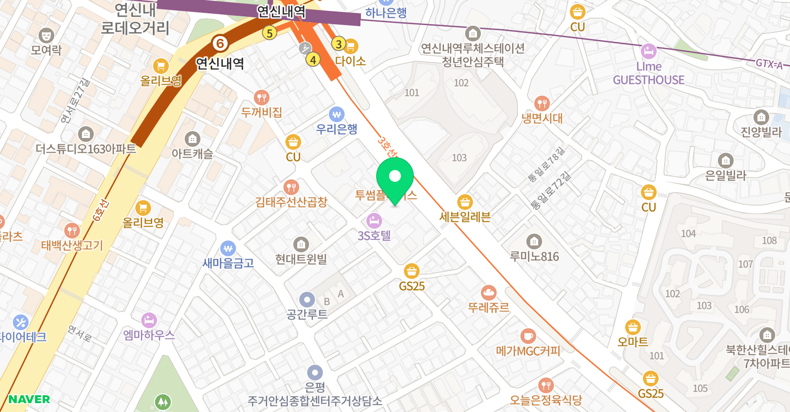지스타 트레이닝캠프 위치