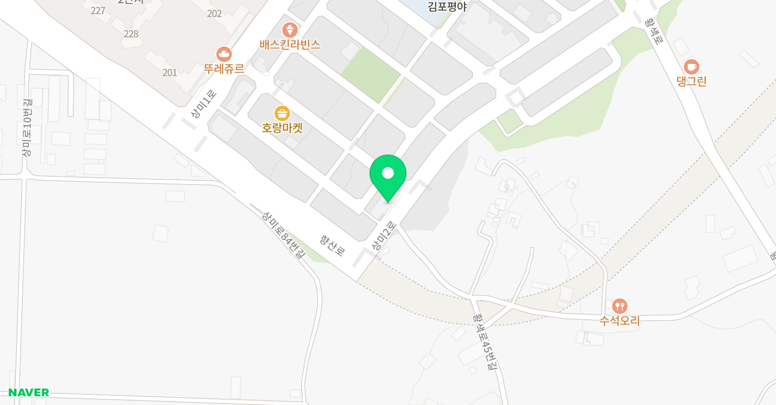 EiE 고려대 어학원 김포향산캠퍼스 위치