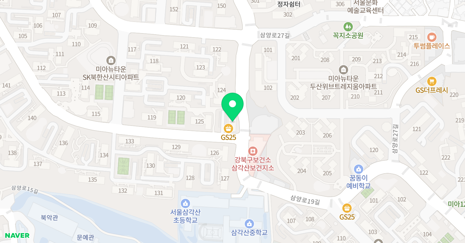 아트베리 미술 위치