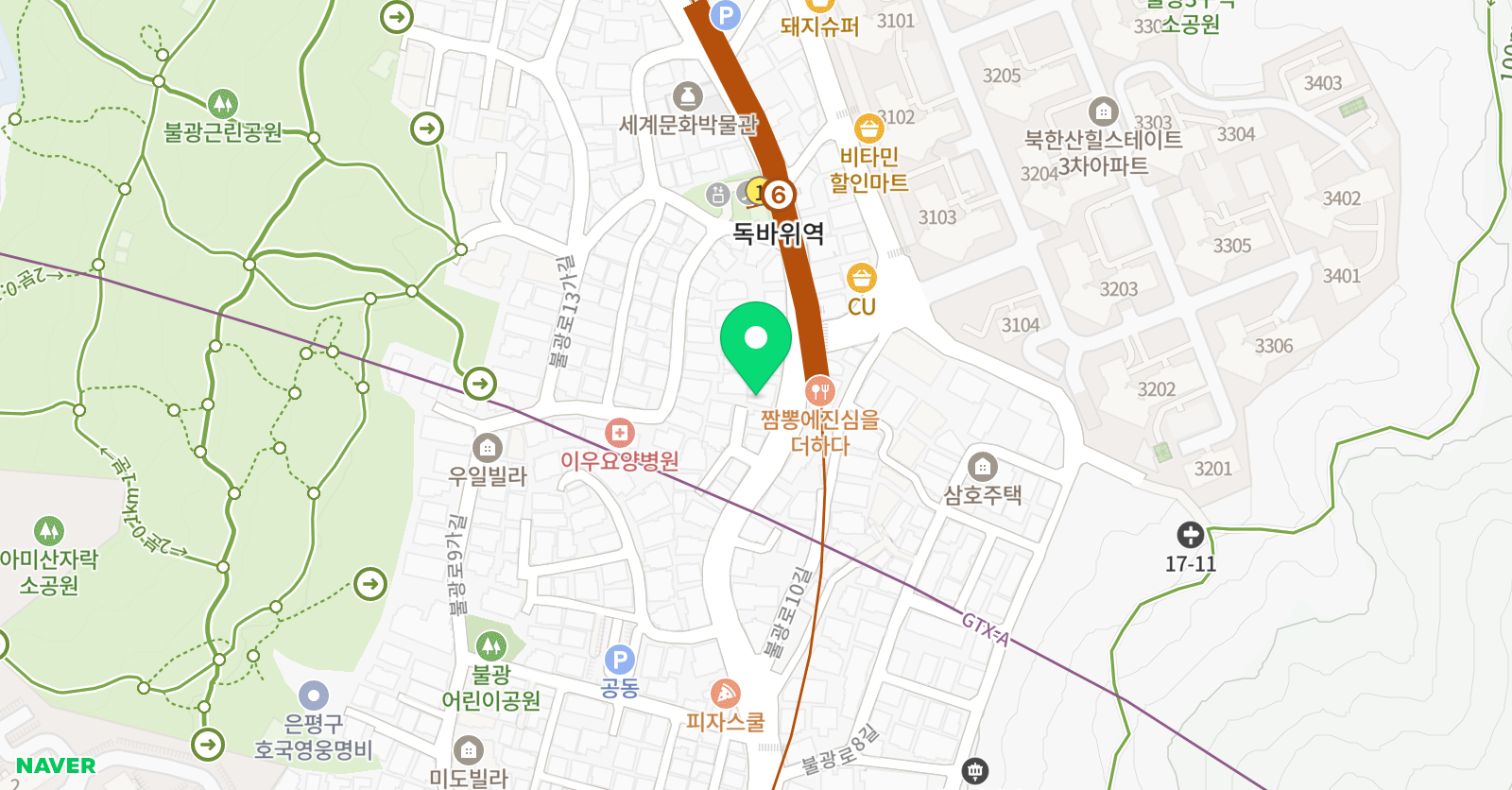 대영 학원 위치