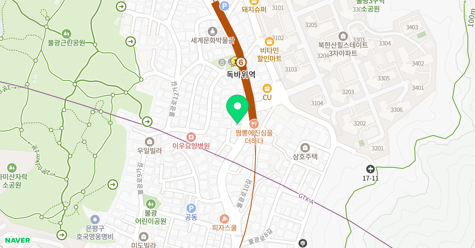 이지스트 과학전문학원 위치