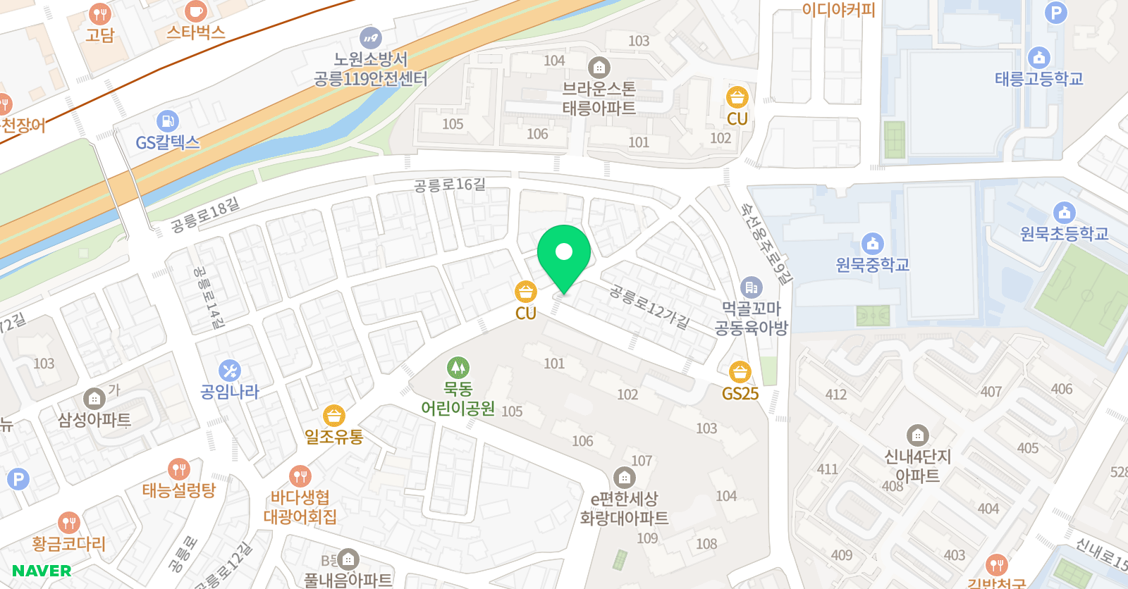 그림상자 미술학원 위치