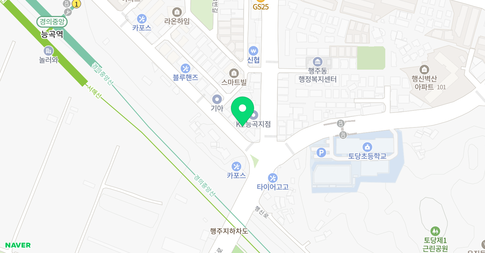 푸르넷 공부방 토당점 위치