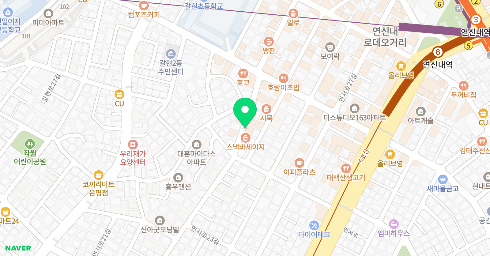 아이와함께크는 독서논술 위치