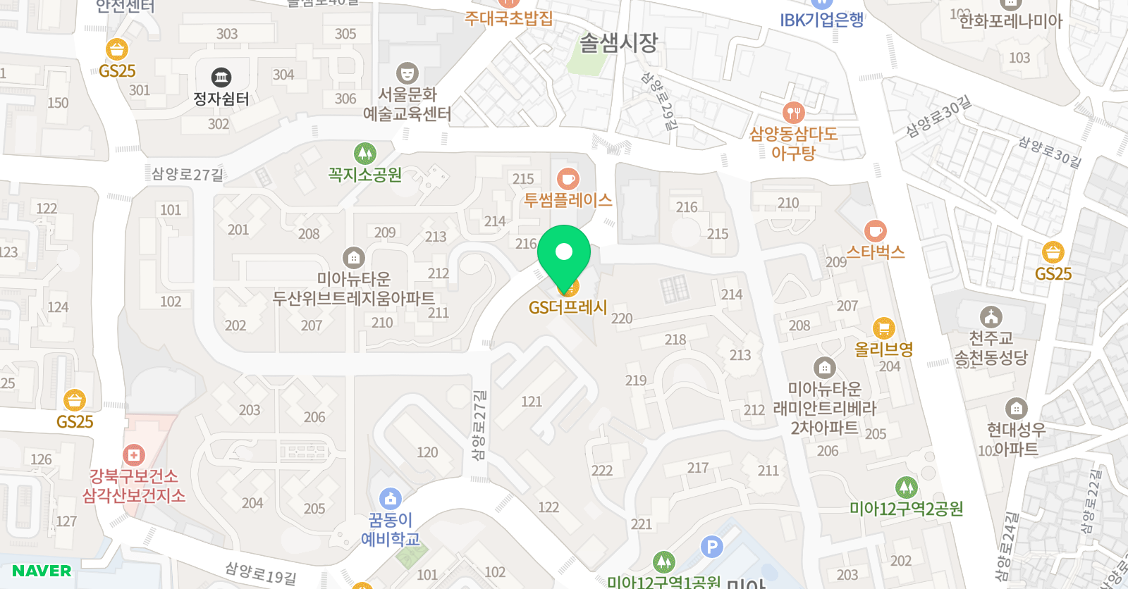 유투엠 강북캠퍼스 위치
