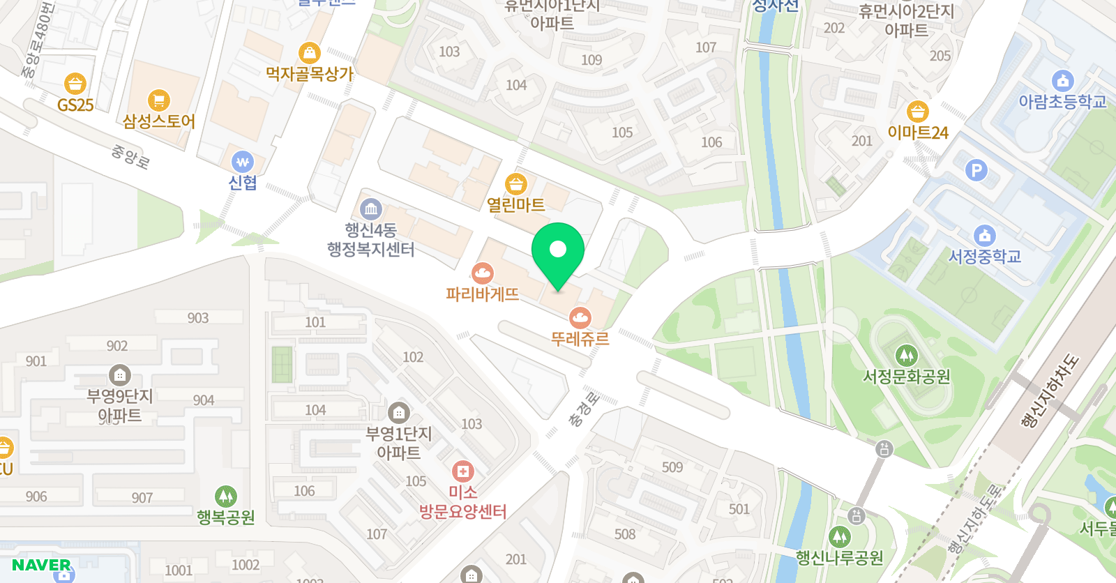 제이엘밀크러닝 영어학원 위치