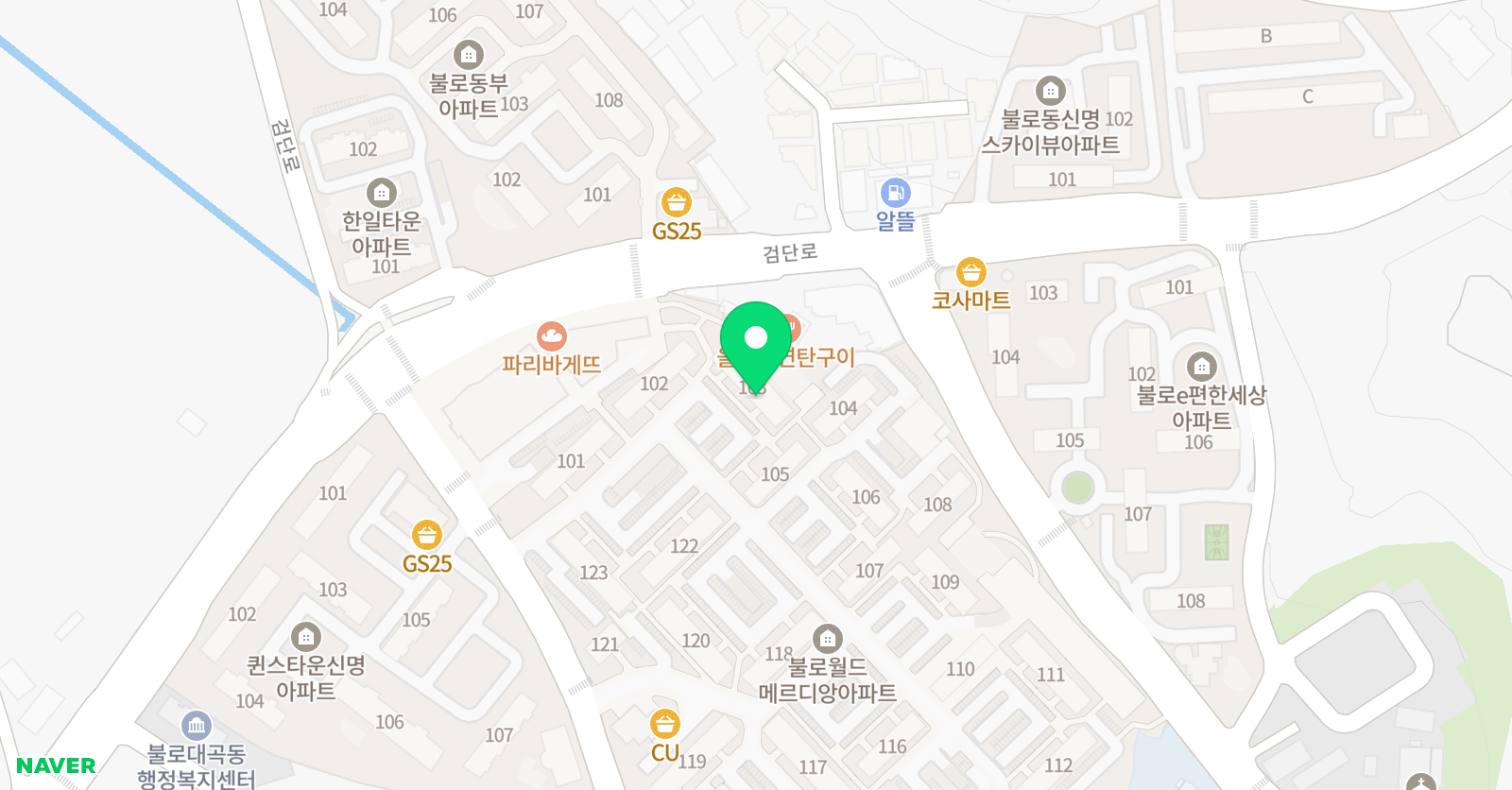스마트해법 수학 불로월드점 위치