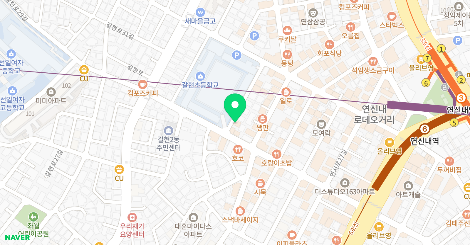 정문 수학 위치