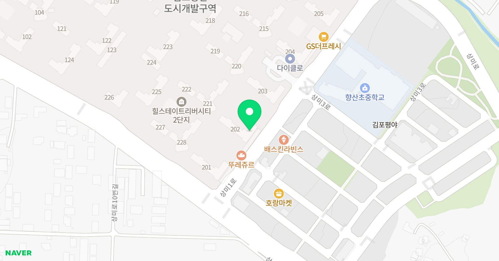 토론하는아이들 고촌리버시티 GLE센터 위치