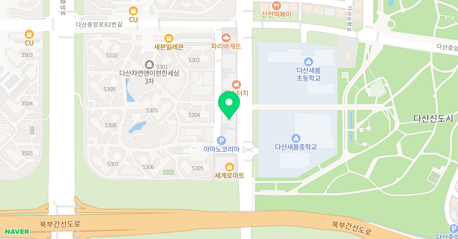 아리엘 음악학원 위치