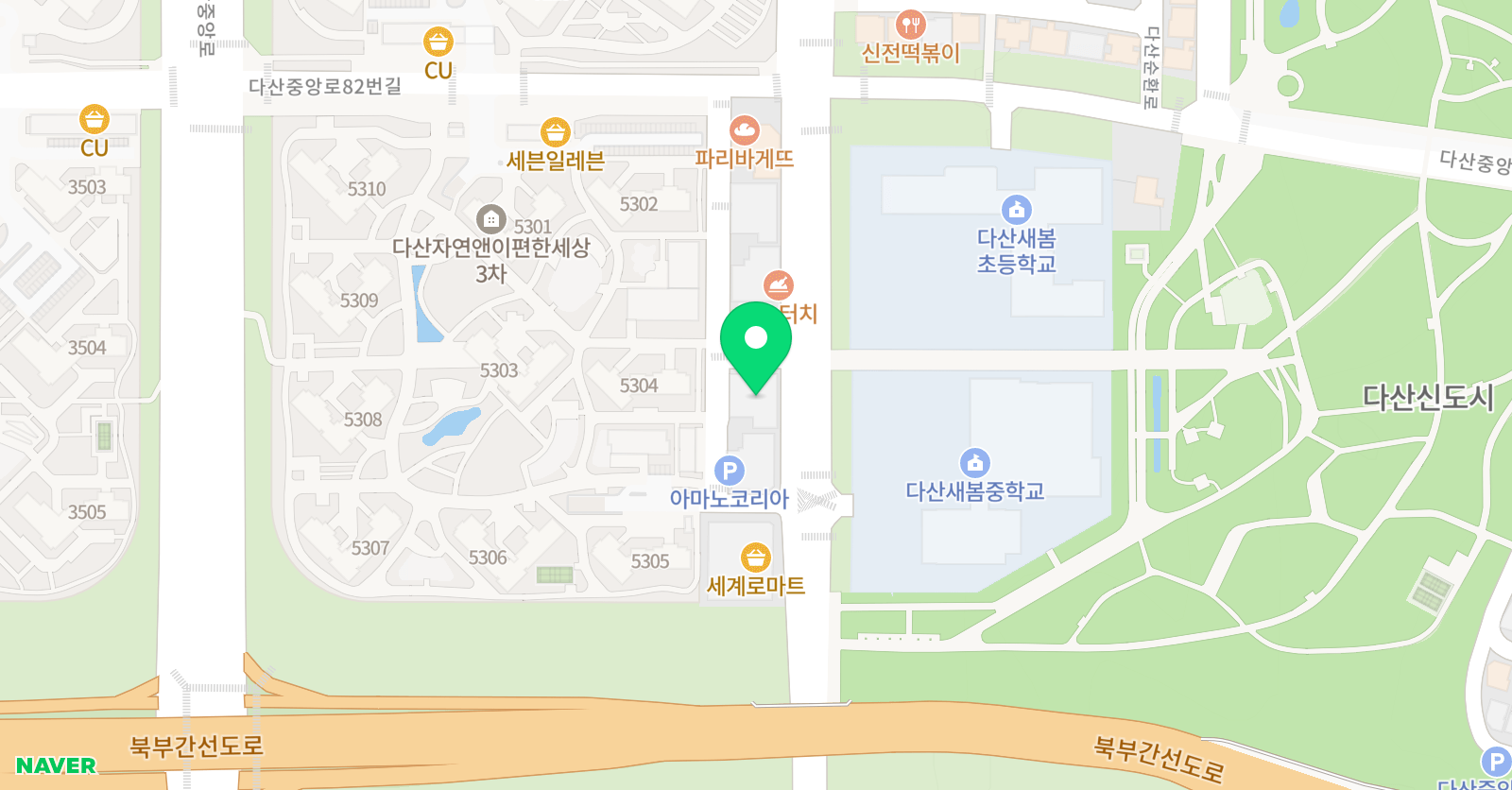 에이엔엘 댄스학원 위치