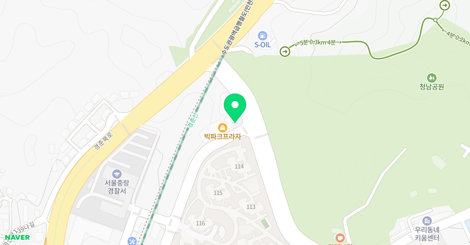 에땅 미술학원 위치