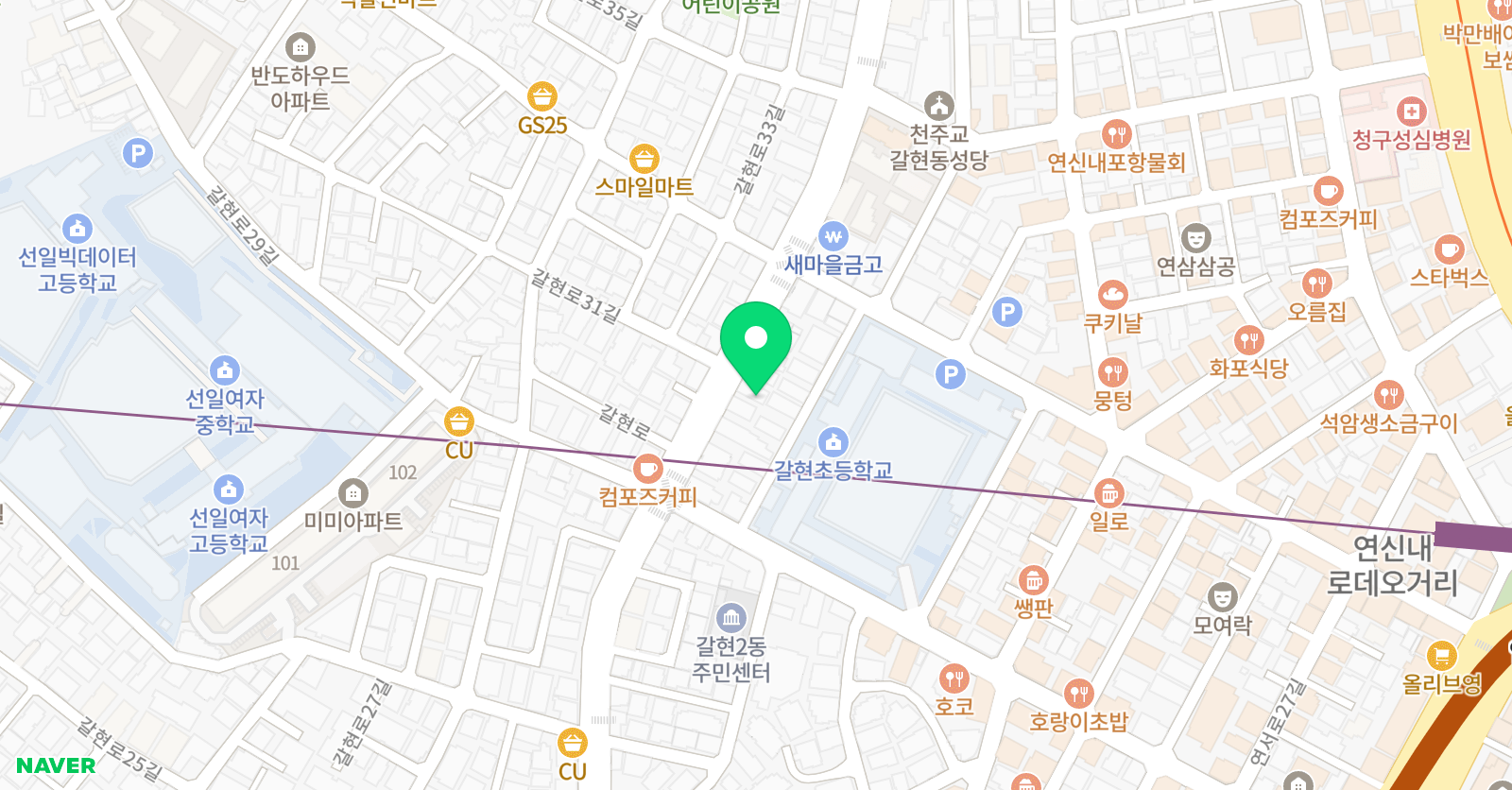 김선우 국어논술 위치