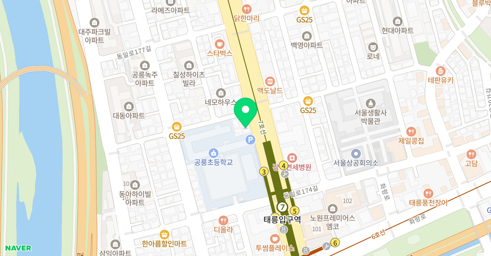 카엘댄스아카데미 위치