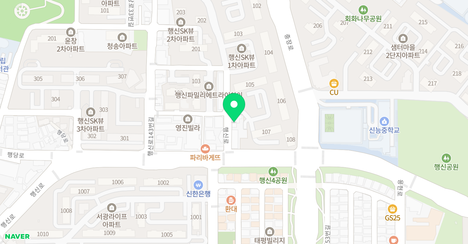 그림터 미술 행신동 위치