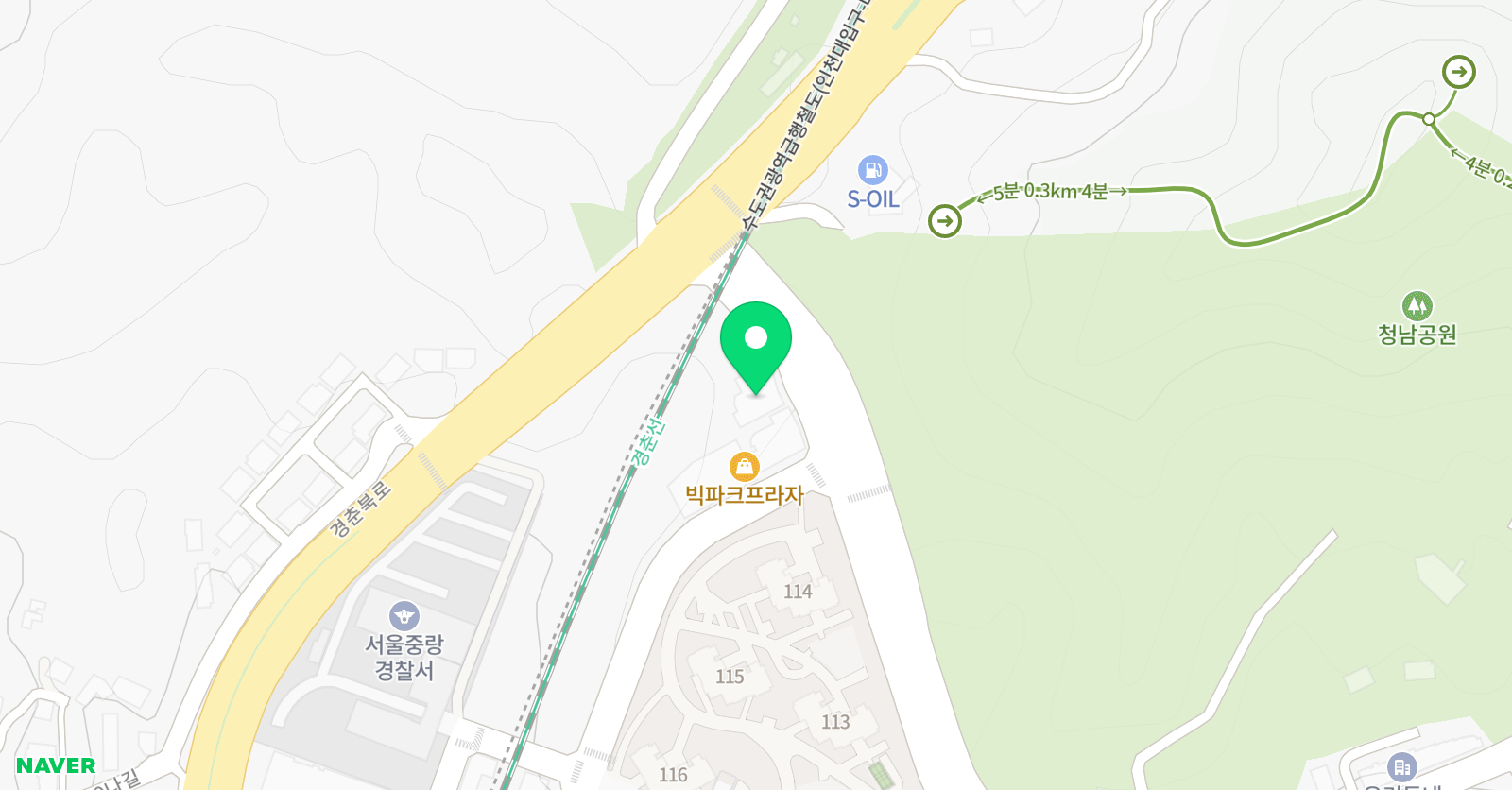 하이업 모든 학원 위치